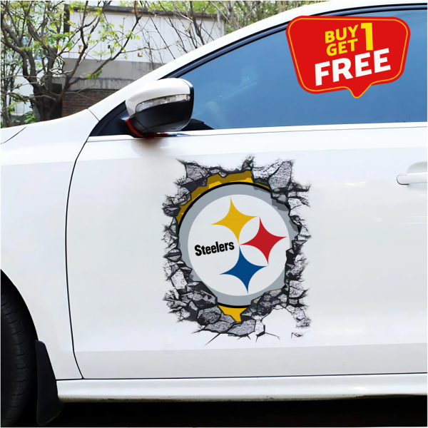 Pittsburgh Steelers Car Door Sticker NFL PT65252