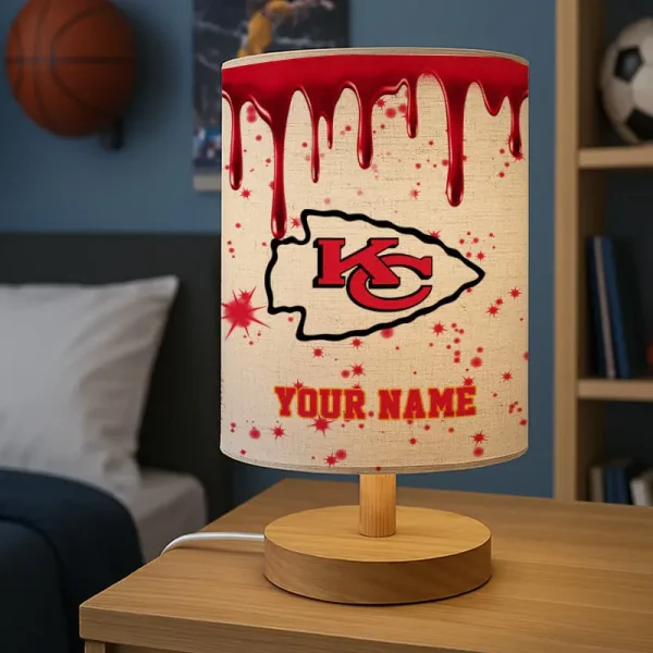Kansas City Chiefs LED Table Lamp For Fan SPTABLELAMP048
