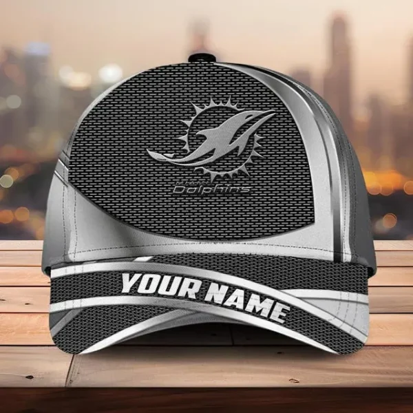 Miami Dolphins Hat Over Full Print
