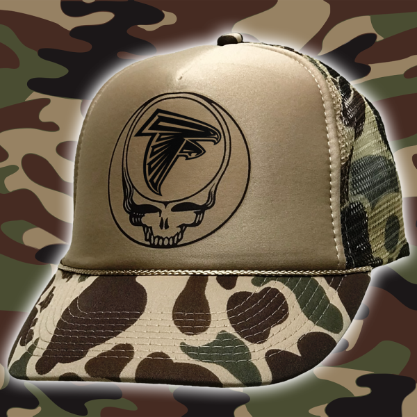 Atlanta Falcons NFL Printed Grateful Dead Cap PT65552