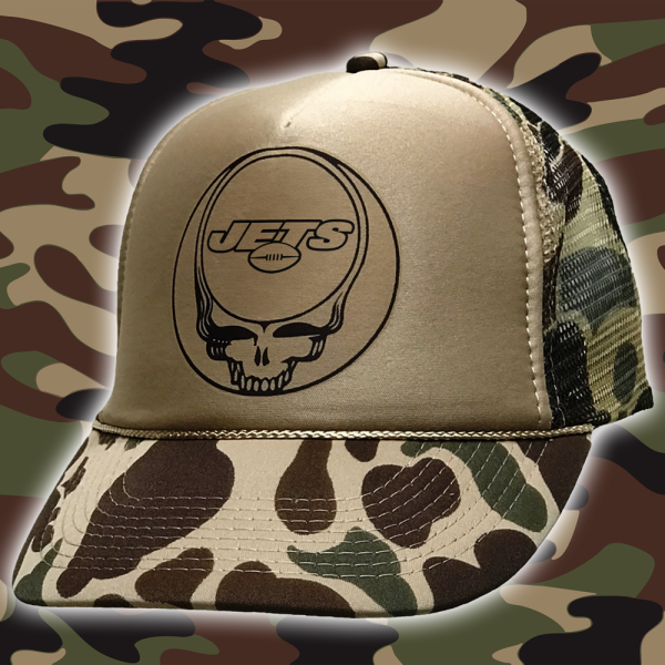 New York Jets NFL Printed Grateful Dead Cap PT65578