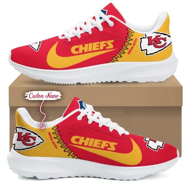 Kansas City Chiefs Running Sport Sneakers Gifts For Fans  ANZSRSPORTS048
