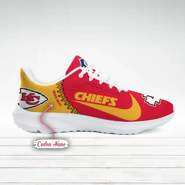 Kansas City Chiefs Running Sport Sneakers Gifts For Fans  ANZSRSPORTS048 - Image 2