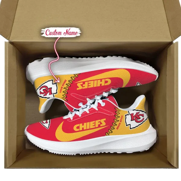 Kansas City Chiefs Running Sport Sneakers Gifts For Fans  ANZSRSPORTS048 - Image 3