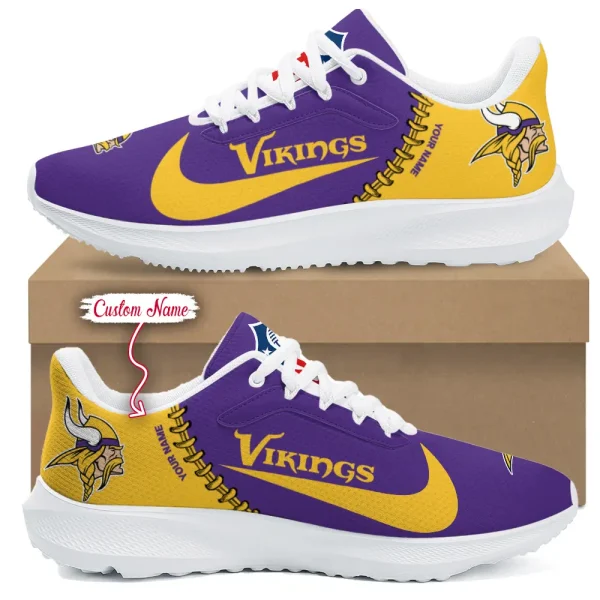 Minnesota Vikings Running Sport Sneakers Gifts For Fans  ANZSRSPORTS053