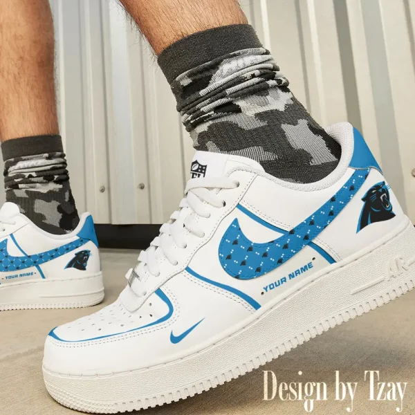 BGAF1S634-Carolina Panthers Personalized New AF1 Shoes - Image 2