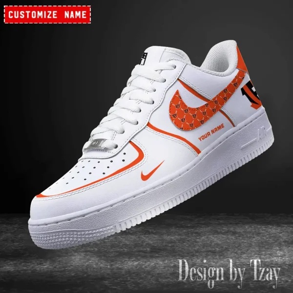 BGAF1S636-Cincinnati Bengals Personalized New AF1 Shoes