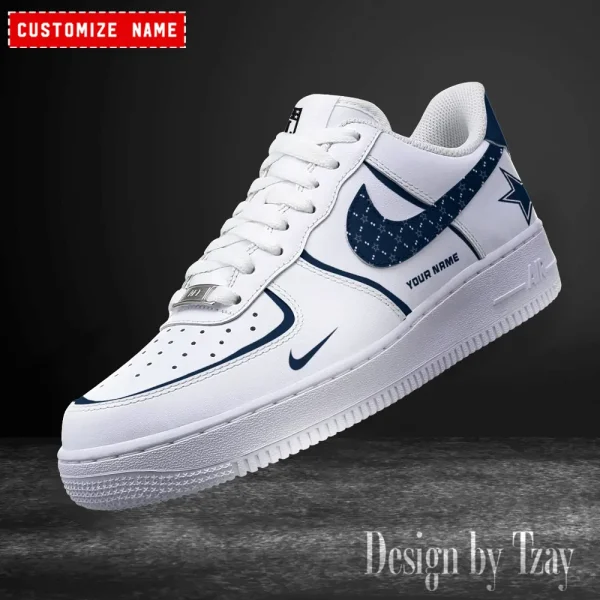 BGAF1S638-Dallas Cowboys Personalized New AF1 Shoes