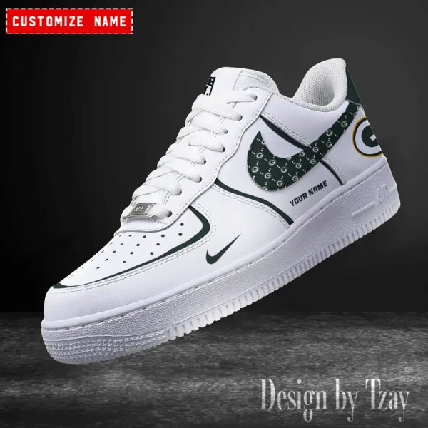 BGAF1S640-Green Bay Packers Personalized New AF1 Shoes