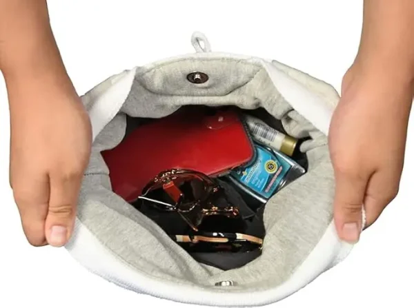 New York Jets Drawstring Hoodie Bag SPTDRHBAG026 - Image 3