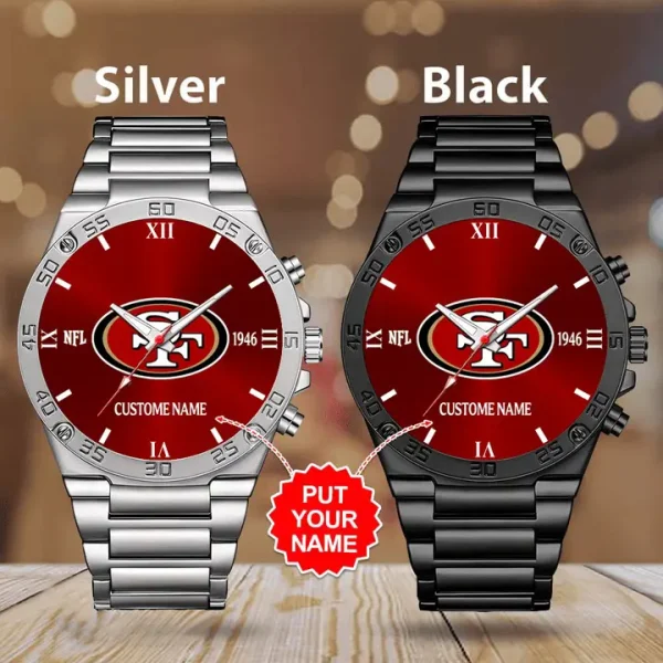 San Francisco 49ers Stainless Steel Watches Luxury