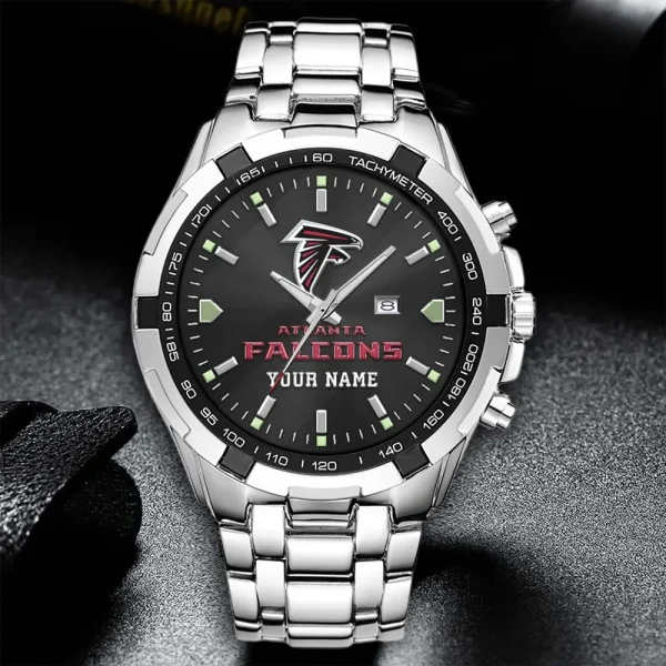 Atlanta Falcons Alloy Men Quartz Watch - Image 2