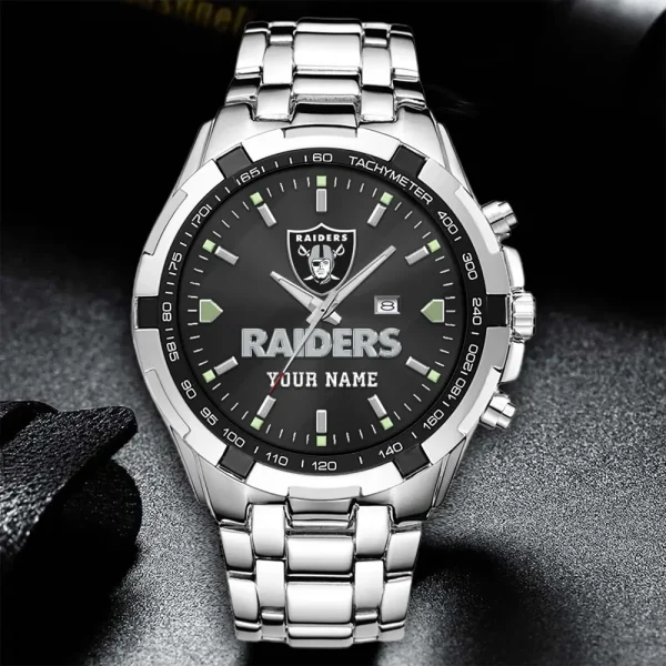 Las Vegas Raiders Alloy Men Quartz Watch - Image 2