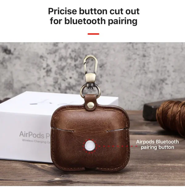 Kansas City Chiefs Custom Airpods Case, Leather Airpods Case PT65658 - Image 2