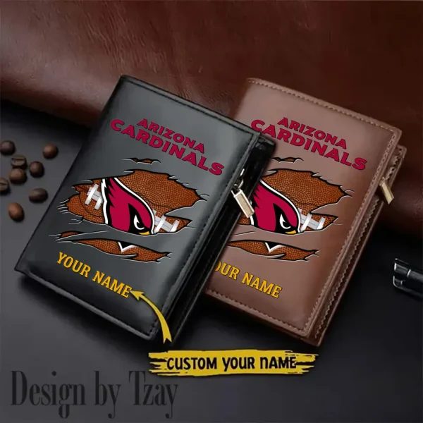 Arizona Cardinals Leather Vertical Wallet SPTLVW100
