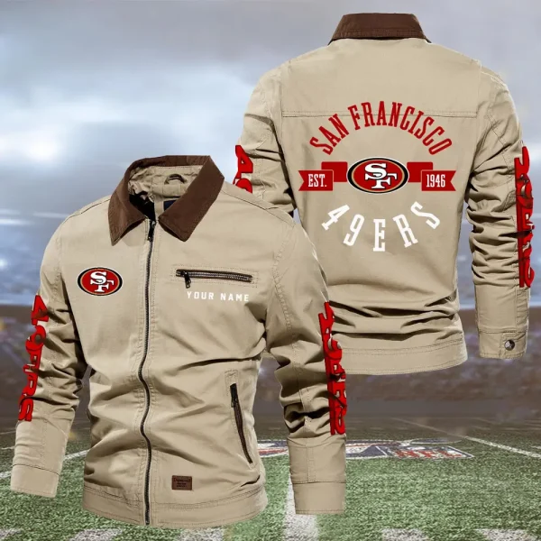 San Francisco 49ers Lapel Jacket SPTLAPELJACKET007