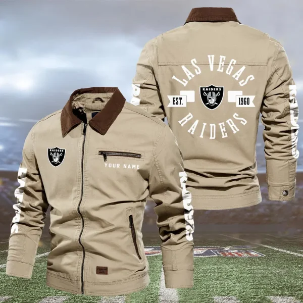 Las Vegas Raiders Lapel Jacket SPTLAPELJACKET017 - Image 2