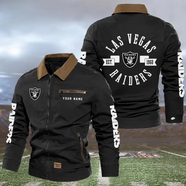 Las Vegas Raiders Lapel Jacket SPTLAPELJACKET017