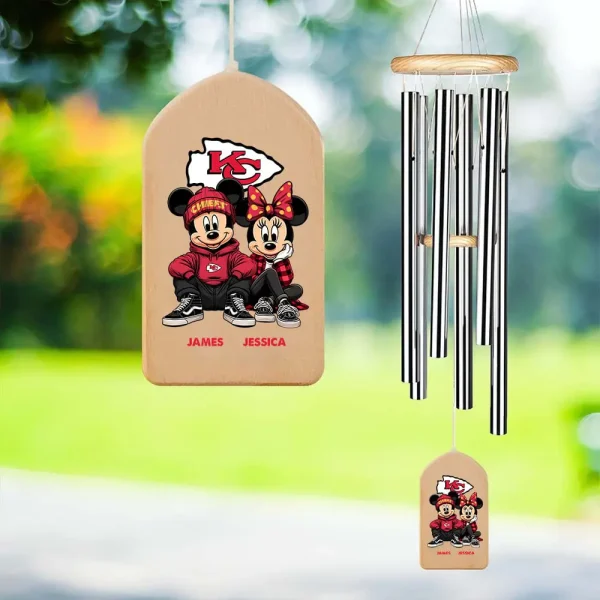 Kansas City Chiefs Wind Chimes Gift For Fans SPTWCHIME007