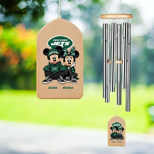 New York Jets Wind Chimes Gift For Fans SPTWCHIME011