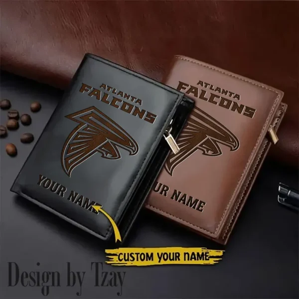 Atlanta Falcons Men Slim Vertical Wallets New 2025 SPTLVW133