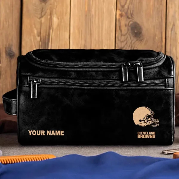 Cleveland Browns Multi Pockets Travel Bag Trending 2025 HHPGSG0624 - Image 2