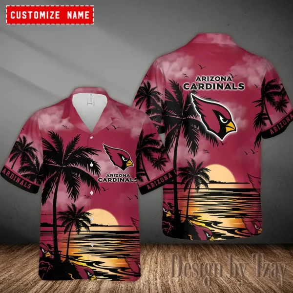 Arizona Cardinals Hawaii Shirt New Gift For Summer 2025 AZHWS820 - Image 2