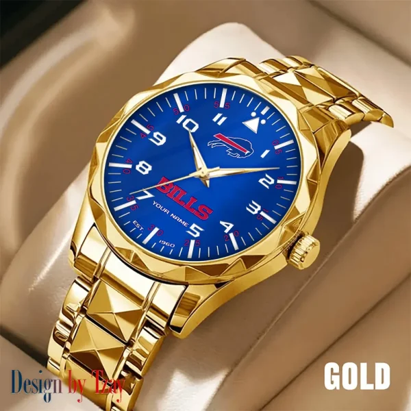 Buffalo Bills Luxury Diamond Men Wristwatch Trending 2025 SPTDMW004 - Image 2