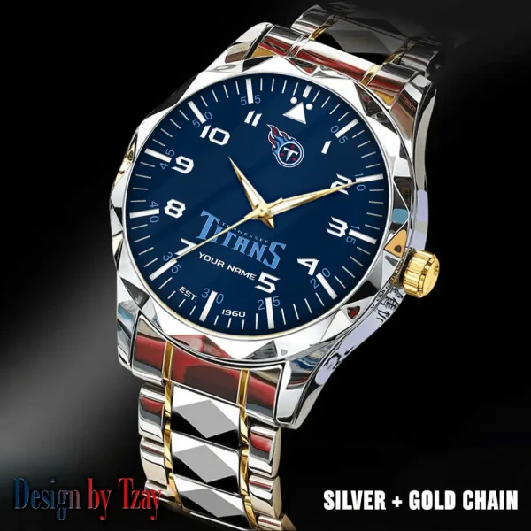 Tennessee Titans Luxury Diamond Men Wristwatch Trending 2025 SPTDMW031 - Image 3