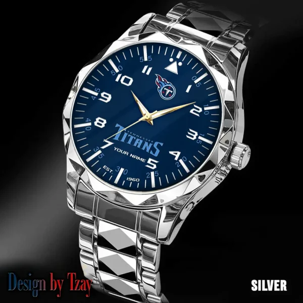 Tennessee Titans Luxury Diamond Men Wristwatch Trending 2025 SPTDMW031 - Image 4