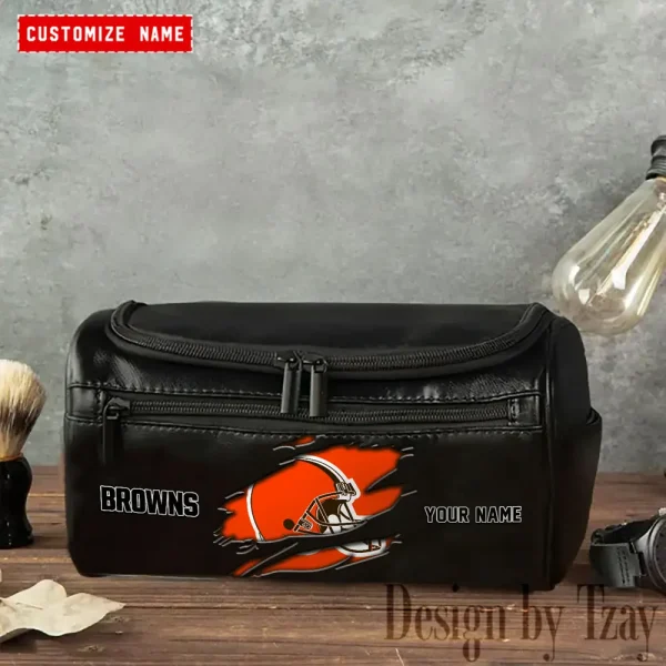 Cleveland Browns NFL Multi Pockets Travel Bag Trending 2025 SPTLCB046 - Image 2