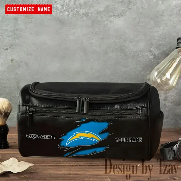 Los Angeles Chargers NFL Multi Pockets Travel Bag Trending 2025 SPTLCB056 - Image 3
