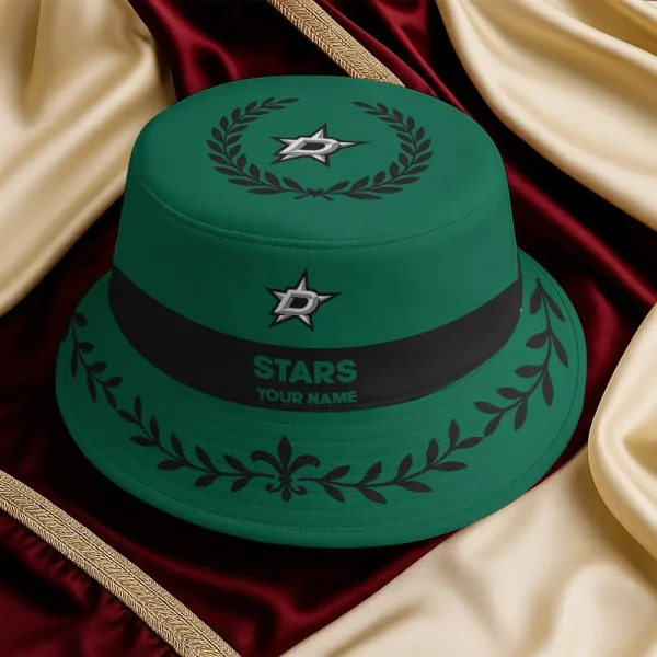 Dallas Stars NHL New Style Bucket Hat - Image 2