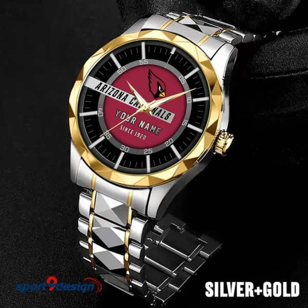 Arizona Cardinals Luxury Diamond Men Wristwatch Trending 2025 SPTDMW033