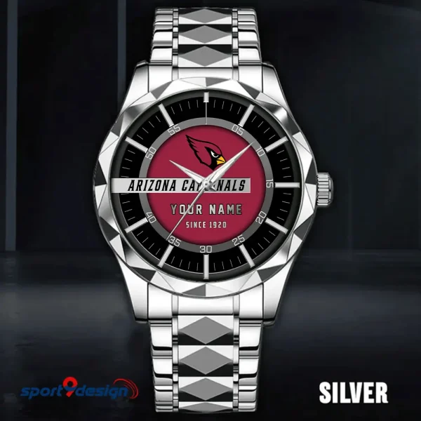 Arizona Cardinals Luxury Diamond Men Wristwatch Trending 2025 SPTDMW033 - Image 4