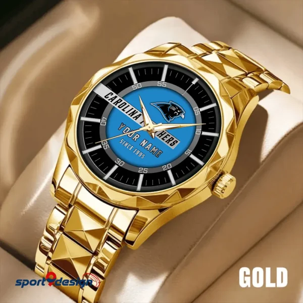 Carolina Panthers Luxury Diamond Men Wristwatch Trending 2025 SPTDMW037 - Image 3