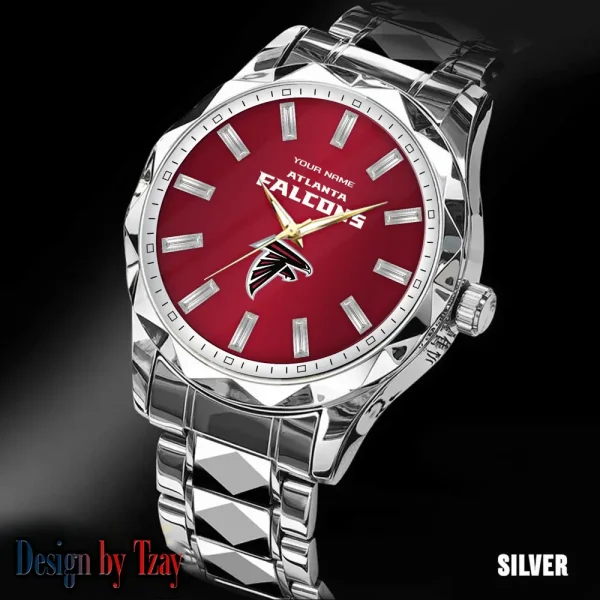 Atlanta Falcons Luxury Diamond Men Wristwatch Trending 2025 SPTDMW067 - Image 3