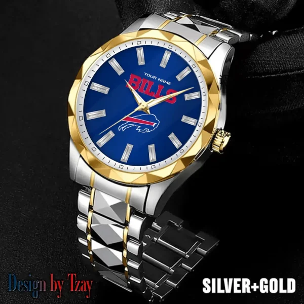 Buffalo Bills Luxury Diamond Men Wristwatch Trending 2025 SPTDMW069
