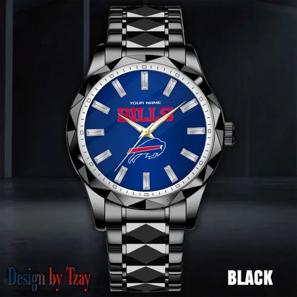 Buffalo Bills Luxury Diamond Men Wristwatch Trending 2025 SPTDMW069 - Image 4