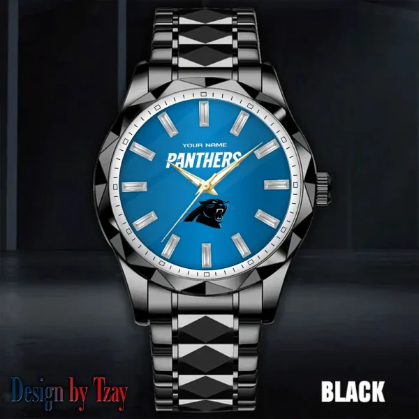 Carolina Panthers Luxury Diamond Men Wristwatch Trending 2025 SPTDMW070 - Image 3
