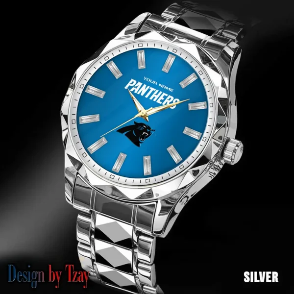 Carolina Panthers Luxury Diamond Men Wristwatch Trending 2025 SPTDMW070 - Image 4