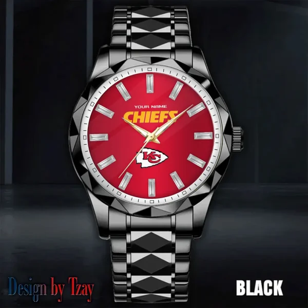 Kansas City Chiefs Luxury Diamond Men Wristwatch Trending 2025 SPTDMW081 - Image 5