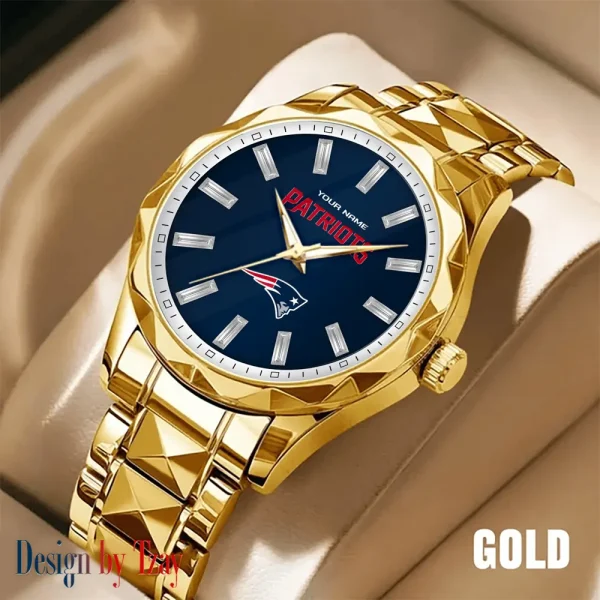 New England Patriots Luxury Diamond Men Wristwatch Trending 2025 SPTDMW087 - Image 3