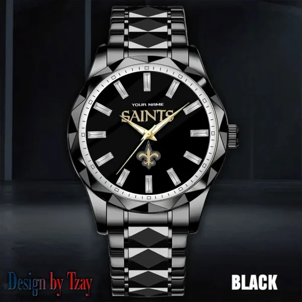 New Orleans Saints Luxury Diamond Men Wristwatch Trending 2025 SPTDMW088 - Image 2
