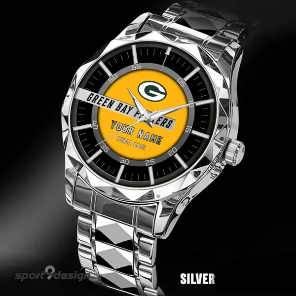 Green Bay Packers Luxury Diamond Men Wristwatch Trending 2025 SPTDMW044 - Image 2