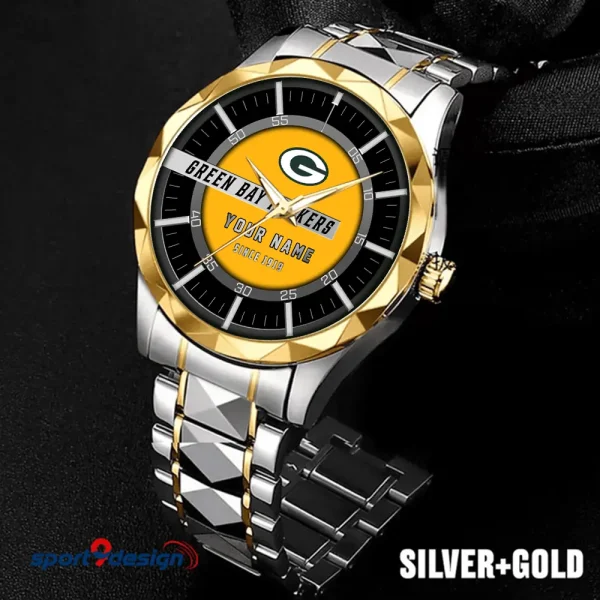 Green Bay Packers Luxury Diamond Men Wristwatch Trending 2025 SPTDMW044