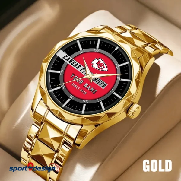 Kansas City Chiefs Luxury Diamond Men Wristwatch Trending 2025 SPTDMW048 - Image 5