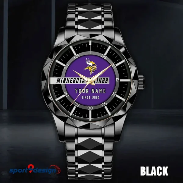 Minnesota Vikings Luxury Diamond Men Wristwatch Trending 2025 SPTDMW053 - Image 4
