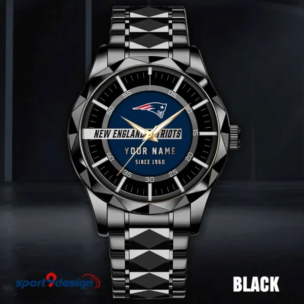 New England Patriots Luxury Diamond Men Wristwatch Trending 2025 SPTDMW054 - Image 4