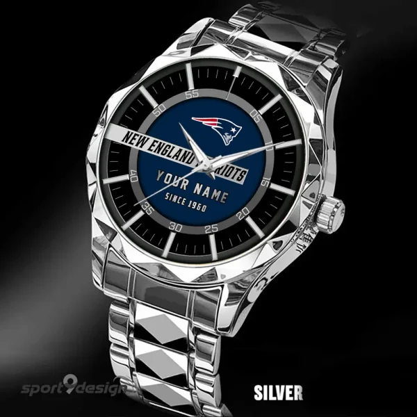 New England Patriots Luxury Diamond Men Wristwatch Trending 2025 SPTDMW054 - Image 5